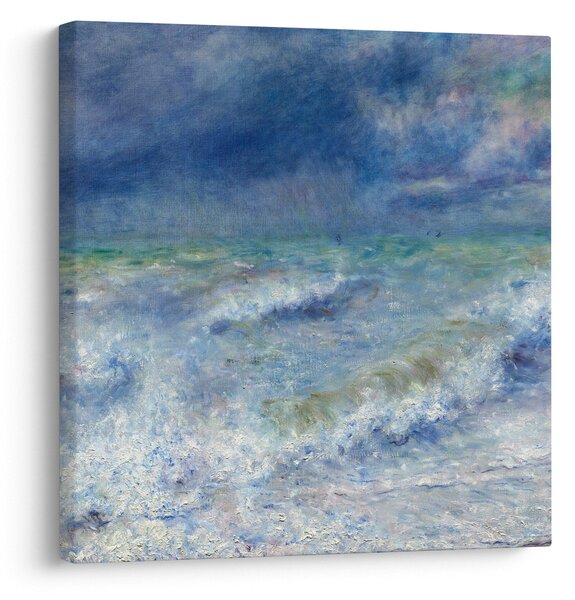 Obraz - Pierre-Auguste Renoir, Seascape, reprodukce (30x30 cm)