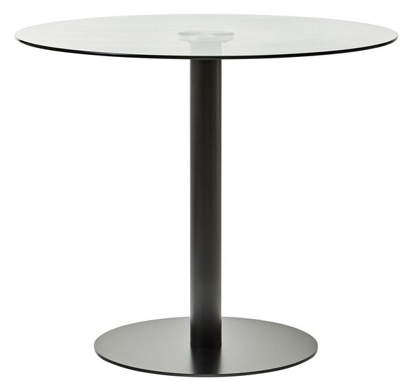 Kulatý jídelní stůl se skleněnou deskou ø 90 cm Metropolitan – Premier Housewares