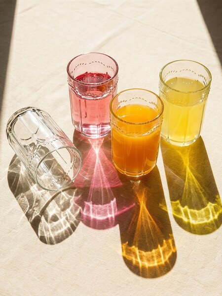 Sinsay - Sada sklenic se zdobením 4 pack - clear