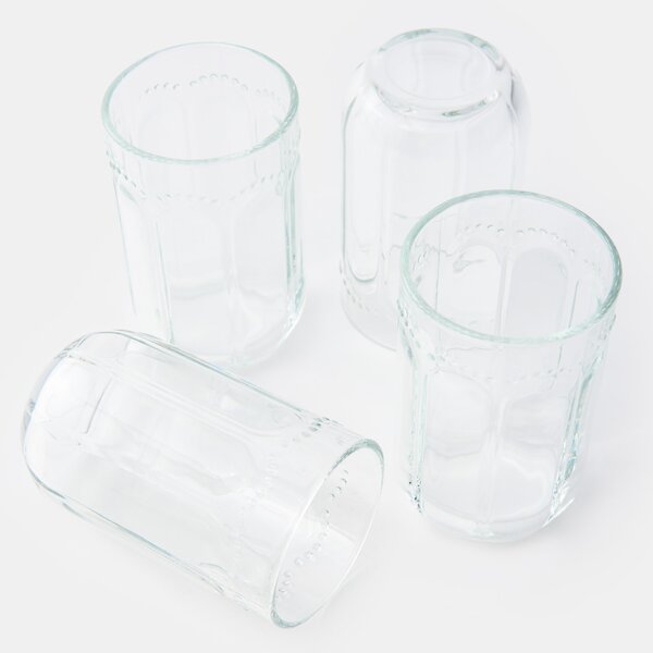 Sinsay - Sada sklenic se zdobením 4 pack - clear