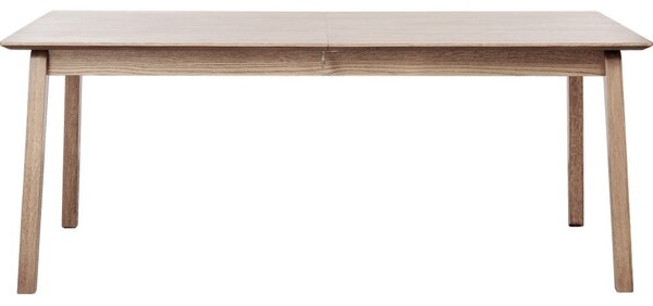Rozkládací jídelní stůl s přídavnou deskou v dekoru dubu 95x190 cm Bari – Unique Furniture