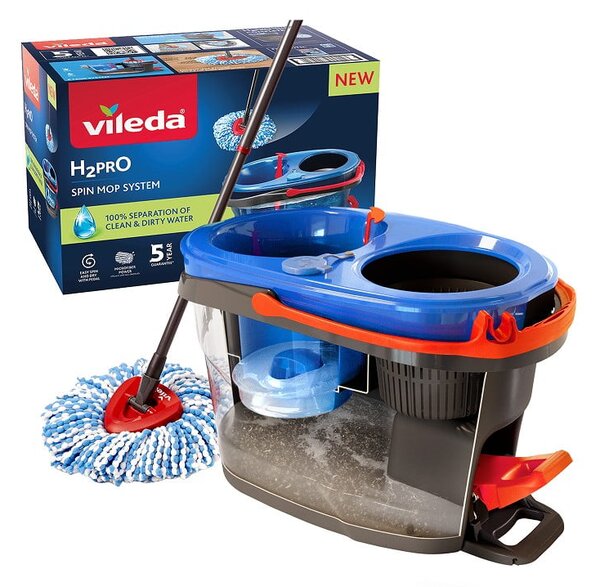 Rotační mop s kbelíkem H2PrO – Vileda