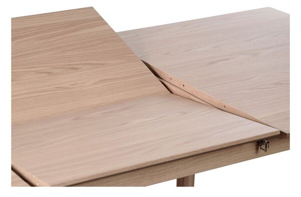 Rozkládací jídelní stůl s přídavnou deskou v dekoru dubu 95x190 cm Bari – Unique Furniture