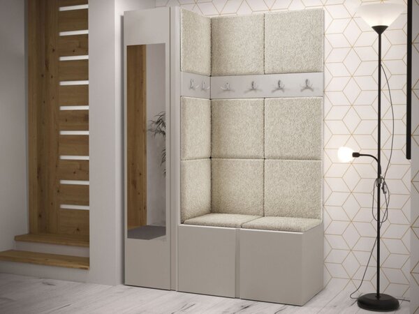 Předsíň Tavasz X, Barva: kašmír, Barva látek:: Abriamo 03 5903211469879