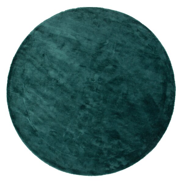 Kulatý koberec Indra, zelený, ⌀200