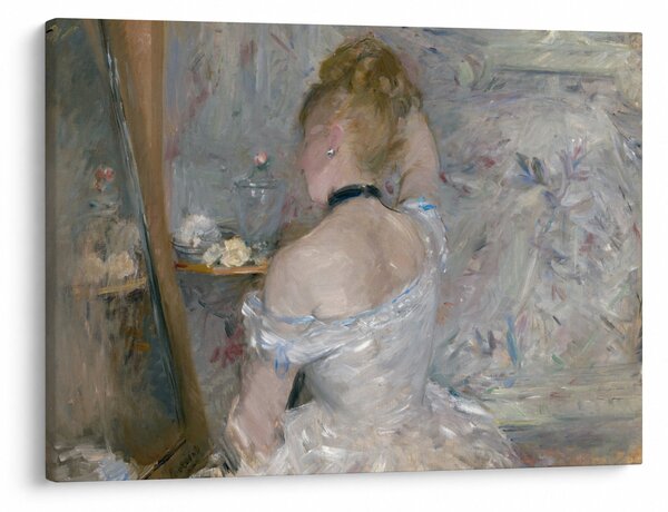 Obraz - Berthe Morisot, Woman at Her Toilette, reprodukce (70x50 cm)