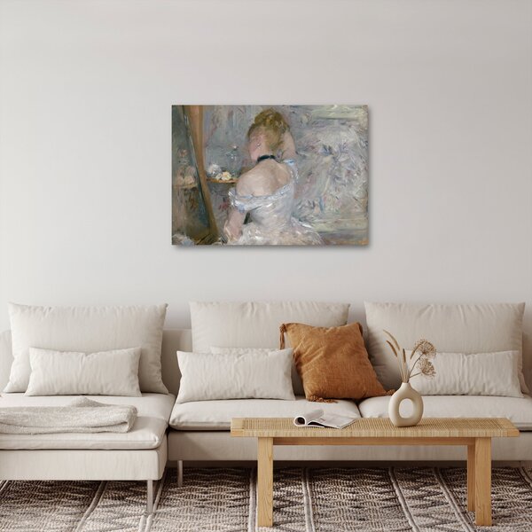 Obraz - Berthe Morisot, Woman at Her Toilette, reprodukce (70x50 cm)