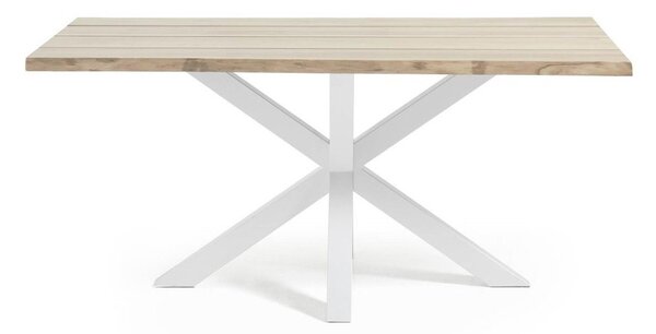 Jídelní stůl s deskou v dubovém dekoru 90x160 cm Argo – Kave Home