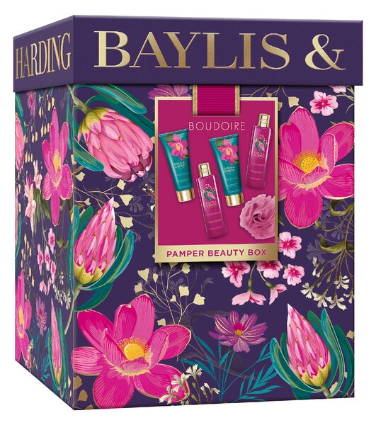 Baylis & Harding Tropical Paradise - sada péče o tělo a houbičky, 5 ks