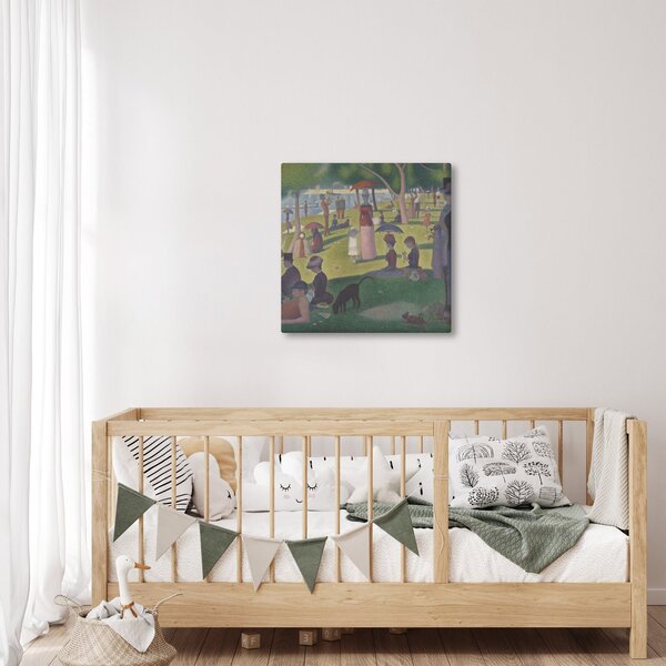 Obraz - Georges Seurat, A Sunday on La Grande Jatte, reprodukce (30x30 cm)
