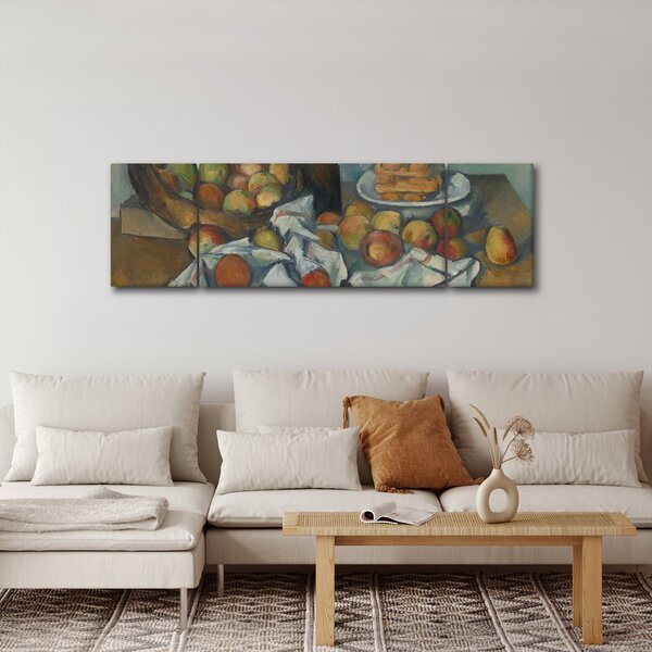 Obraz - Paul Cezanne, The Basket of Apples, reprodukce (170x50 cm)