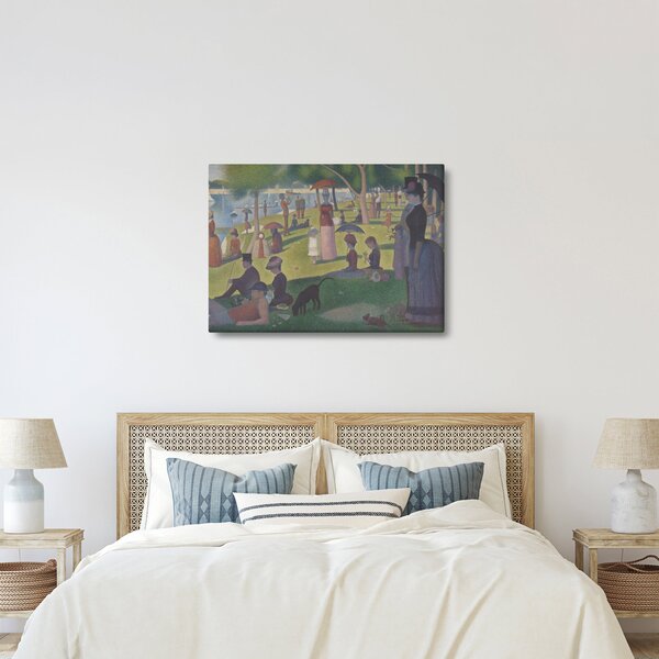 Obraz - Georges Seurat, A Sunday on La Grande Jatte, reprodukce (70x50 cm)