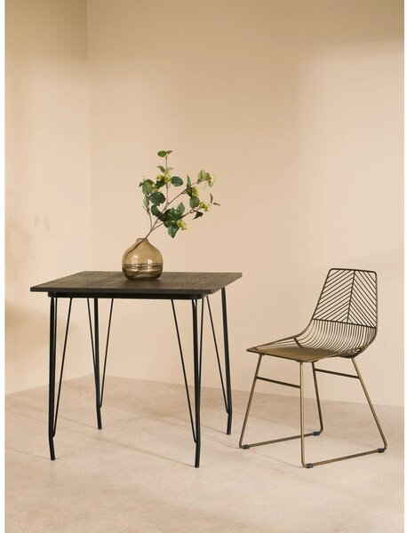 Jídelní stůl z jilmového dřeva ø 80 cm District – Premier Housewares
