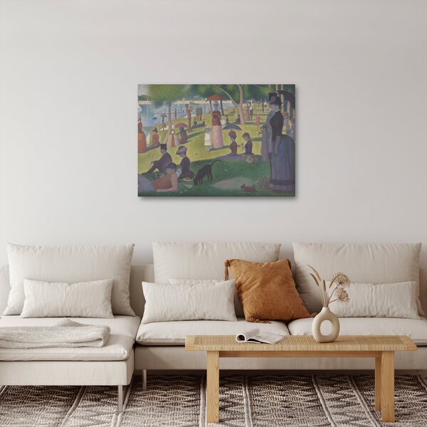 Obraz - Georges Seurat, A Sunday on La Grande Jatte, reprodukce (70x50 cm)