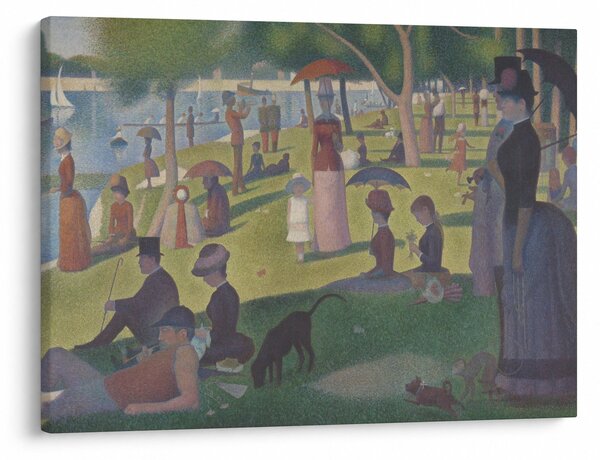 Obraz - Georges Seurat, A Sunday on La Grande Jatte, reprodukce (70x50 cm)