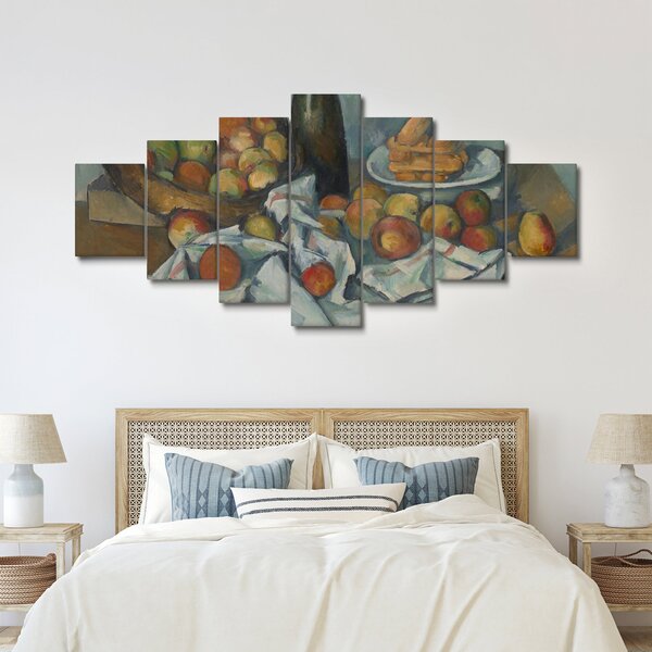 Obraz - Paul Cezanne, The Basket of Apples, reprodukce (210x100 cm)