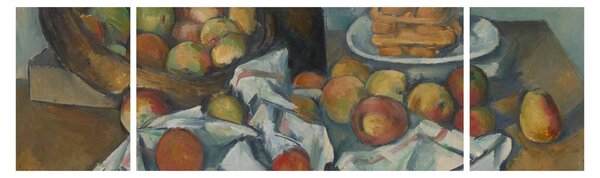 Obraz - Paul Cezanne, The Basket of Apples, reprodukce (170x50 cm)