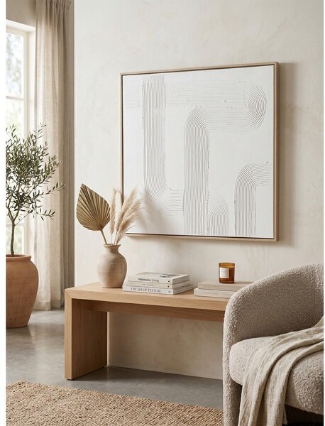 Ručně malovaný obraz s rámem/na plátně 83x83 cm Texture – Bizzotto