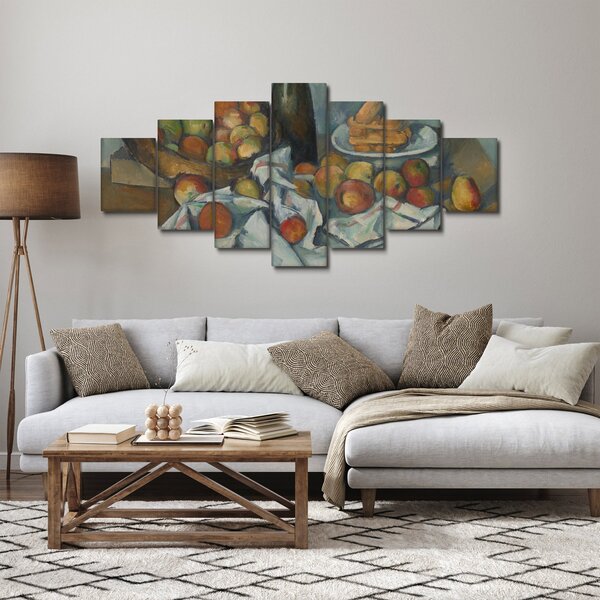 Obraz - Paul Cezanne, The Basket of Apples, reprodukce (210x100 cm)