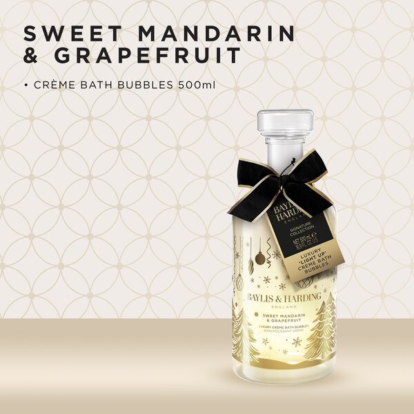 Baylis & Harding Sweet Mandarin & Grapefruit - karafa s pěnou do koupele, 500 ml