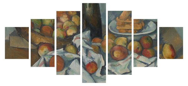 Obraz - Paul Cezanne, The Basket of Apples, reprodukce (210x100 cm)