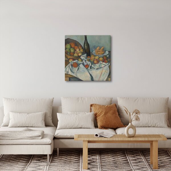 Obraz - Paul Cezanne, The Basket of Apples, reprodukce (30x30 cm)