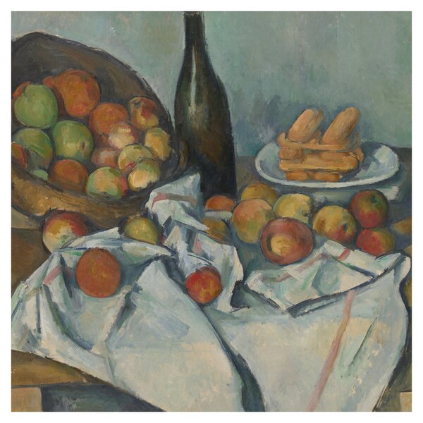 Obraz - Paul Cezanne, The Basket of Apples, reprodukce (30x30 cm)