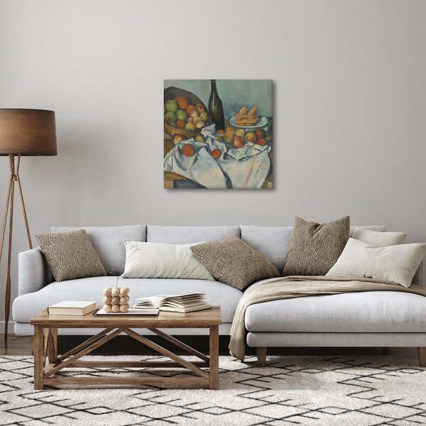 Obraz - Paul Cezanne, The Basket of Apples, reprodukce (30x30 cm)