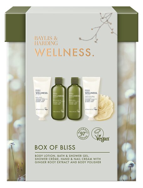 Baylis & Harding Wellness - sada péče o tělo a houbičky, 5 ks