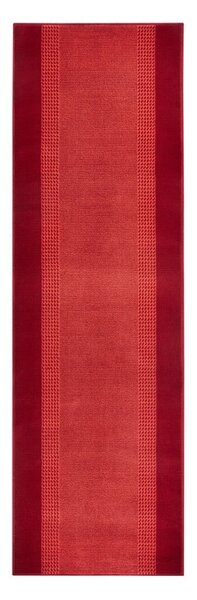 Červený běhoun Hanse Home Basic, 80 x 250 cm