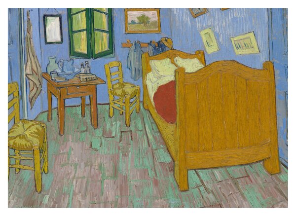 Obraz - Vincent van Gogh, The Bedroom, reprodukce (70x50 cm)
