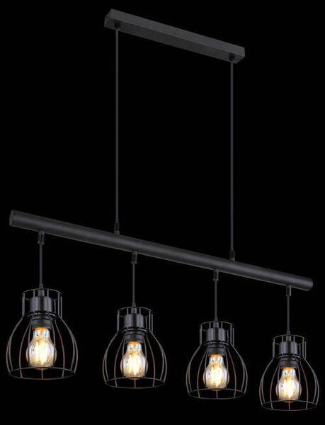 ZÁVĚSNÉ LED SVÍTIDLO, 77/14/120 cm Globo - Závěsná LED svítidla