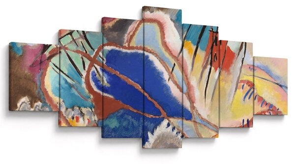 Obraz - Vasily Kandinsky, Improvisation No. 30 (Cannons), reprodukce (210x100 cm)