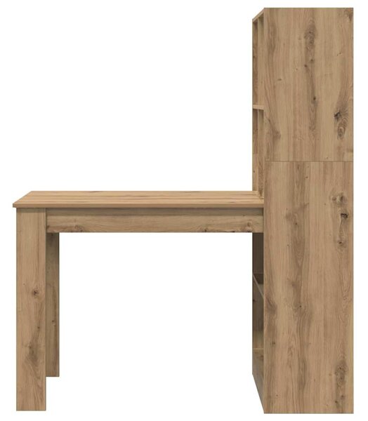 Stůl Artisanový dub Kompozitní dřevo 122 x 67 x 145 cm 3337264