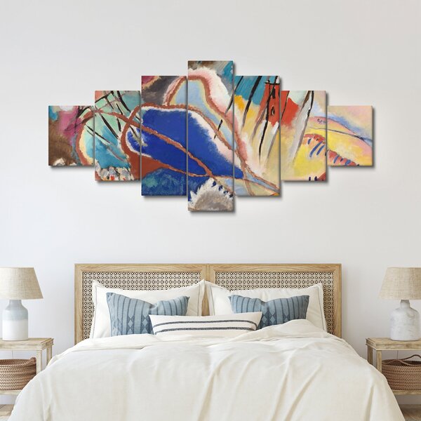 Obraz - Vasily Kandinsky, Improvisation No. 30 (Cannons), reprodukce (210x100 cm)