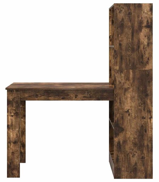 Stůl Kouřový dub Kompozitní dřevo 122 x 67 x 145 cm 3337261