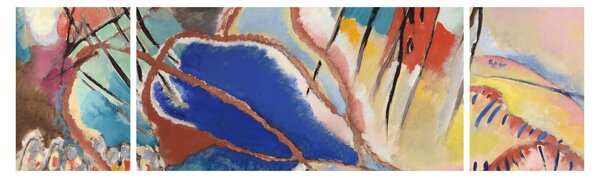 Obraz - Vasily Kandinsky, Improvisation No. 30 (Cannons), reprodukce (170x50 cm)