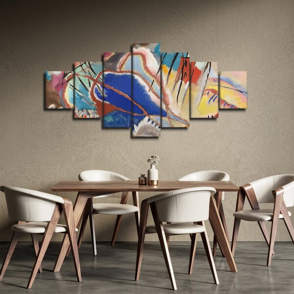 Obraz - Vasily Kandinsky, Improvisation No. 30 (Cannons), reprodukce (210x100 cm)