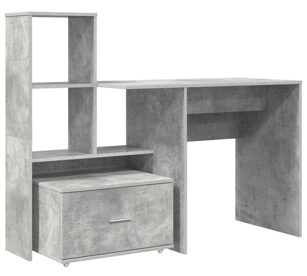 Stůl Betonově šedá Kompozitní dřevo 131,5 x 50 x 106,5 cm 3337268