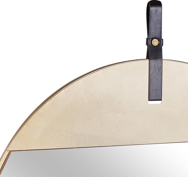 Zrcadlo GURS 60 cm 60 cm Kov Zlatá