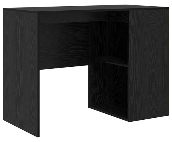 Rohový psací stůl se zásuvkou Černý dub 102 x 88 x 75 cm 3337274