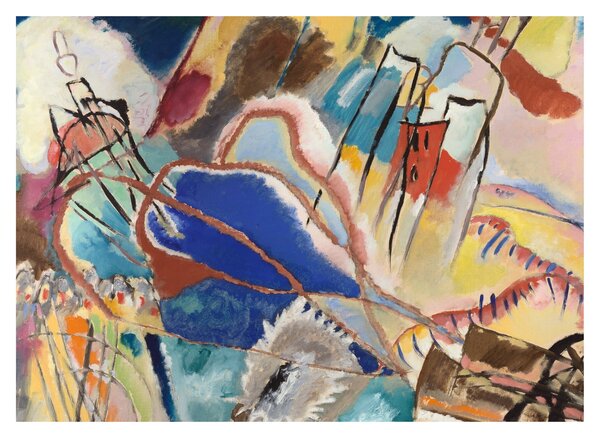 Obraz - Vasily Kandinsky, Improvisation No. 30 (Cannons), reprodukce (70x50 cm)