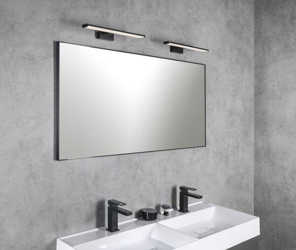 Sapho Sapho, AROWANA zrcadlo v rámu, 1200x600mm, černá mat, AWB1260