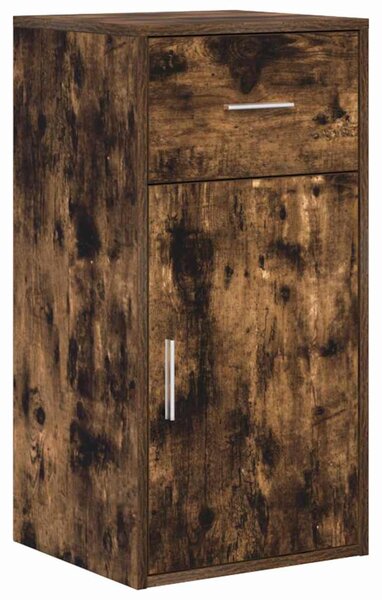 Rohový psací stůl se zásuvkou Kouřový dub 102 x 88 x 75 cm 3337277