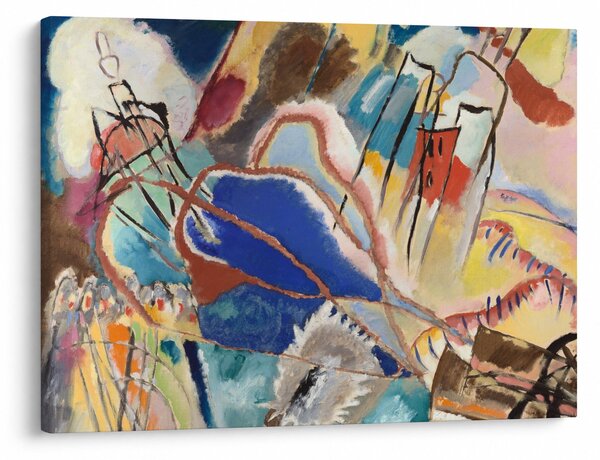 Obraz - Vasily Kandinsky, Improvisation No. 30 (Cannons), reprodukce (70x50 cm)
