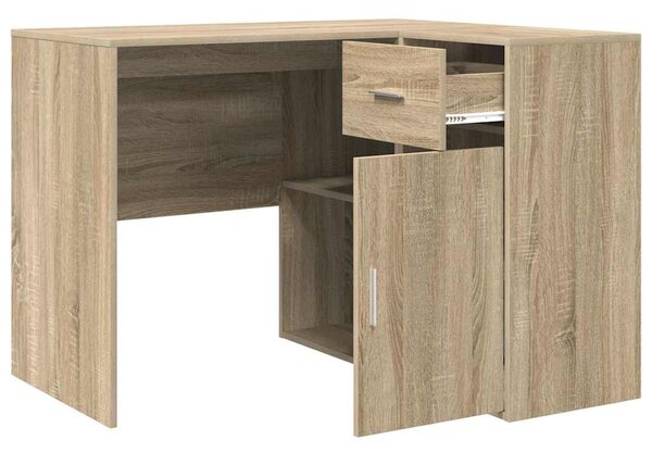 Rohový psací stůl se zásuvkou Sonoma dub 102 x 88 x 75 cm 3337275