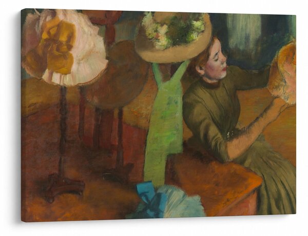 Obraz - Edgar Degas, The Millinery Shop, reprodukce (70x50 cm)