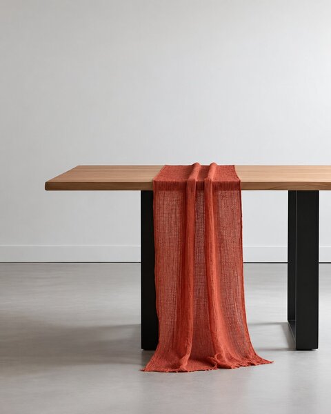 Ubrus na stůl 90 × 340 cm – červený