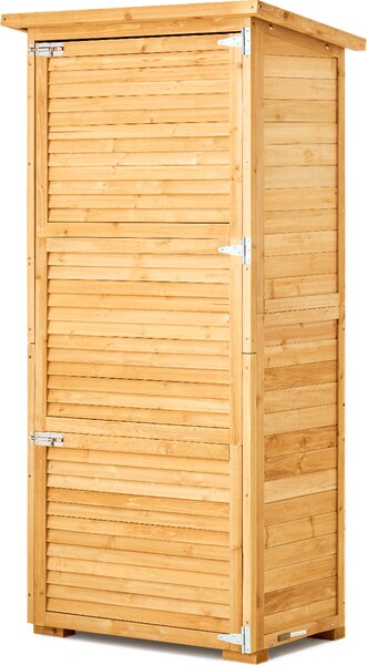 VEVOR klna na náadí 800 x 500 x 1620 mm, velká klna na náadí, police, podlaha, vodotsná skí na terasu, terasu, trávník, zahradu, zahradní skíka