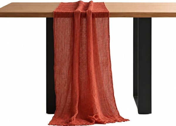 Ubrus na stůl 90 × 340 cm – červený